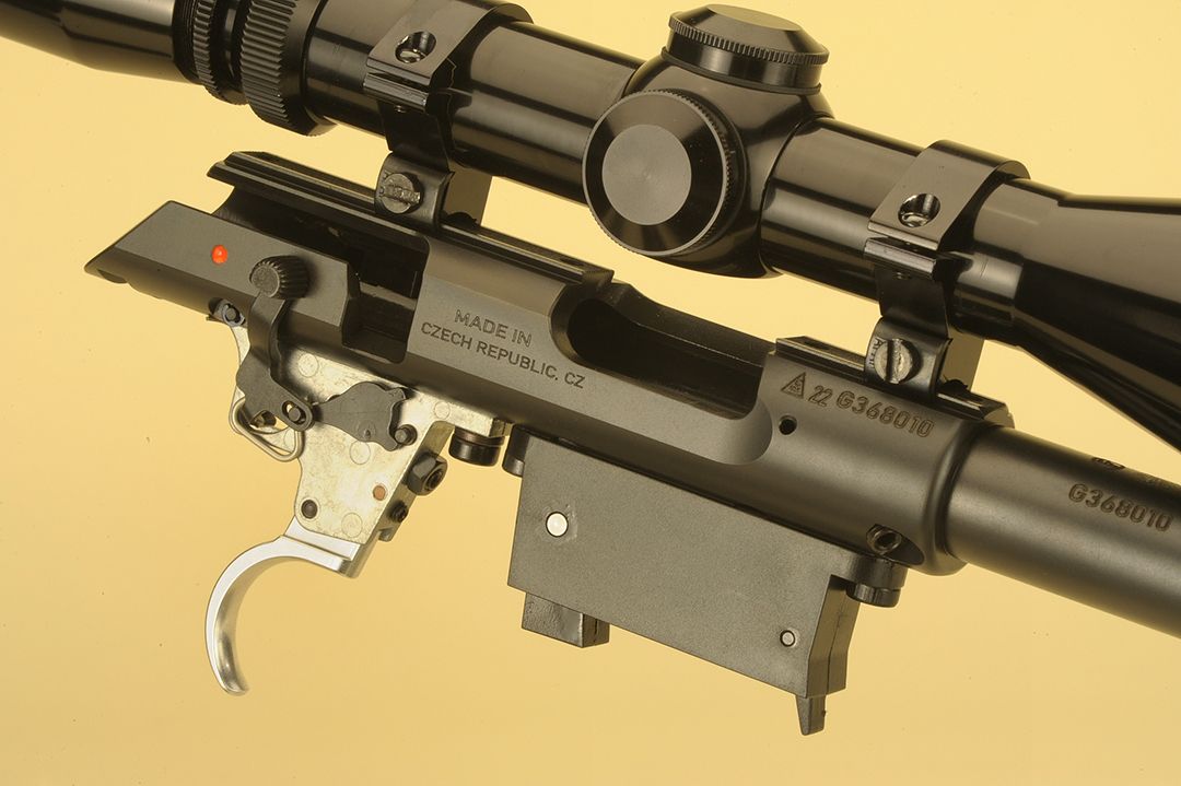 Rifle manufacturing has sure come a long way over the years as evident by the clean lines, close tolerances and final finish. The trigger is adjustable while the magazine holds five rounds with options for 10, 25 or the use of a CZ single-shot adapter.